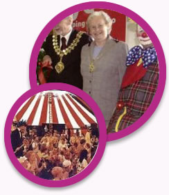 Circus fun for businesses, corporate events and company fun/activity day